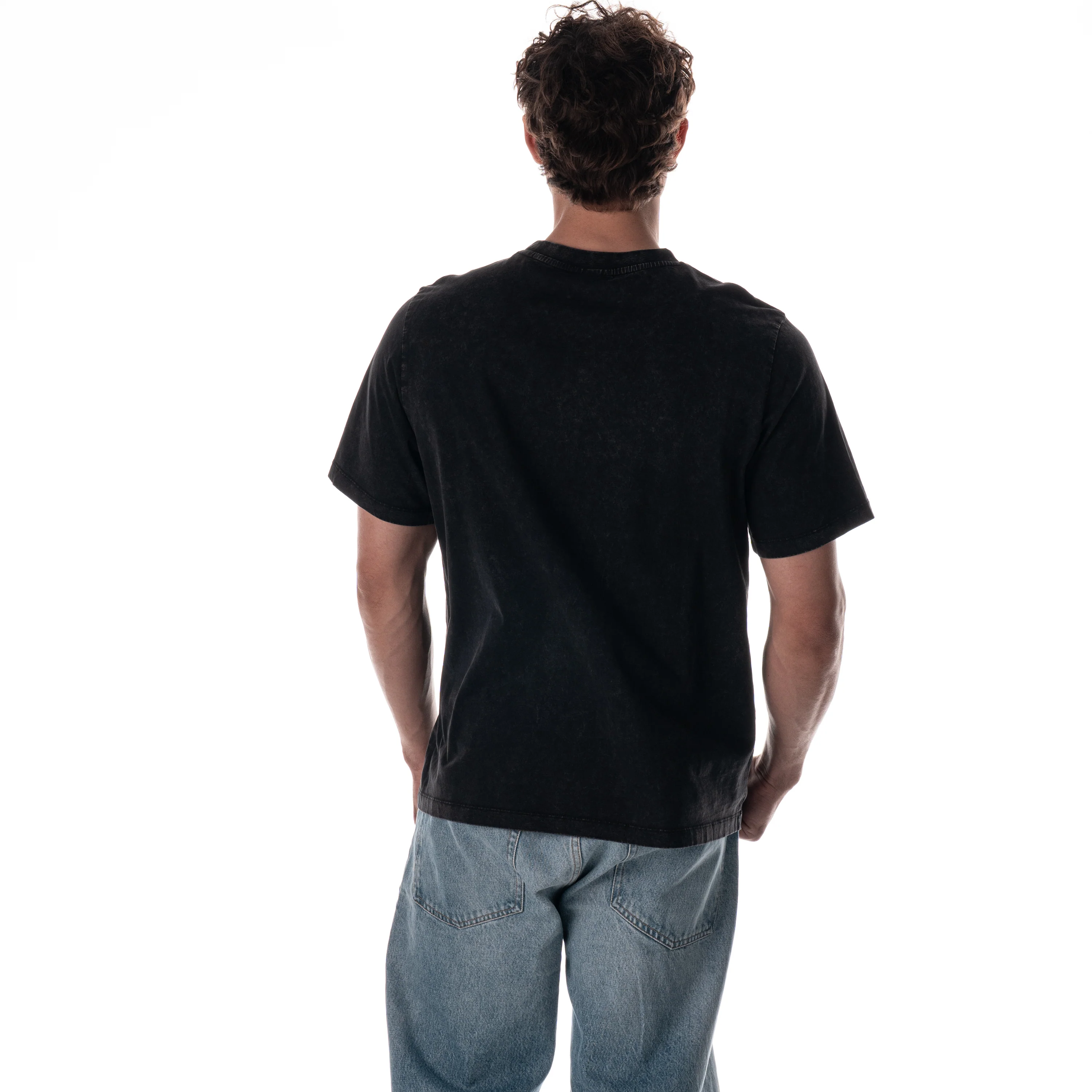 NY Knicks Unisex Tonal Band Tee - Black - Image 3