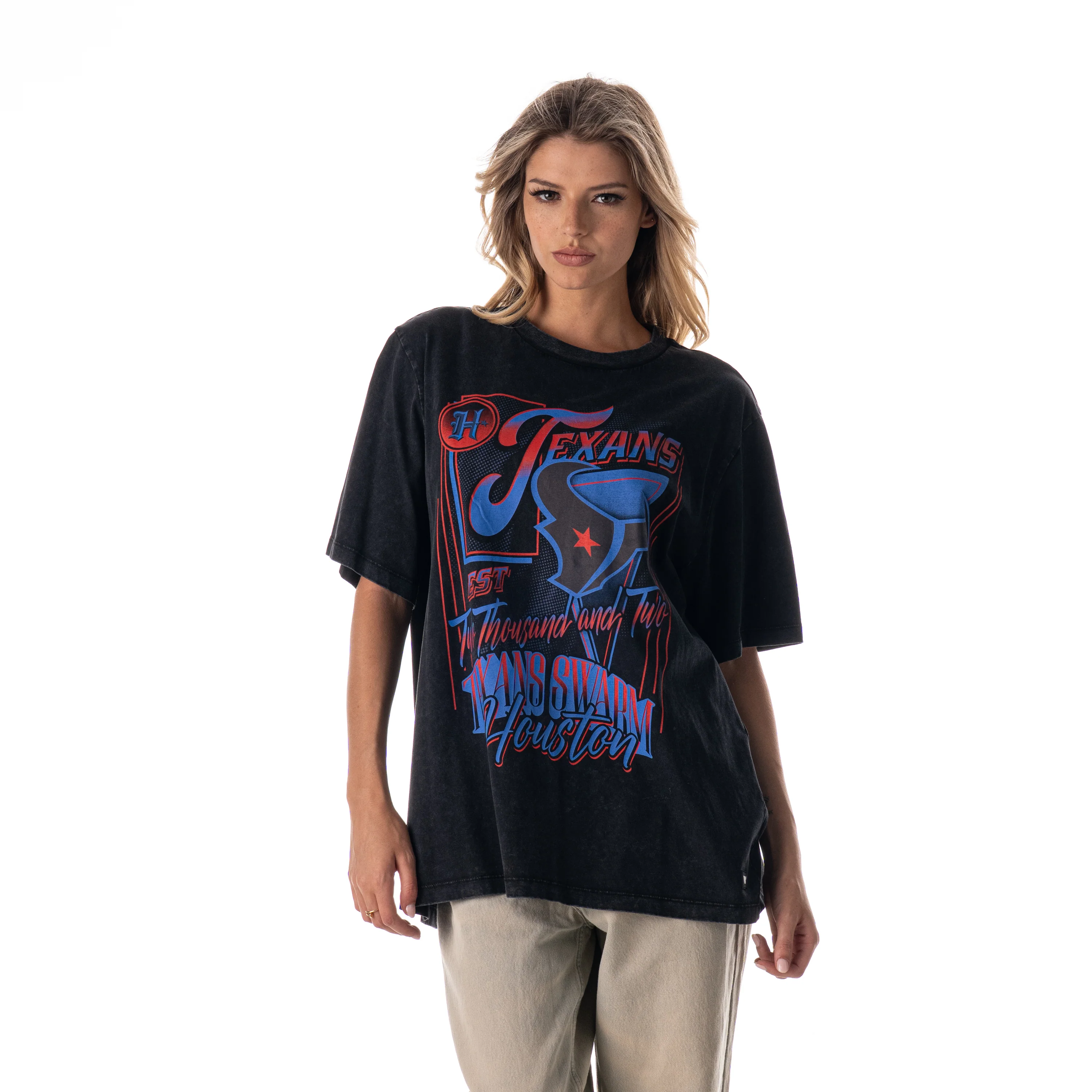 Houston Texans Unisex Swarm Band Tee - Black - Image 3