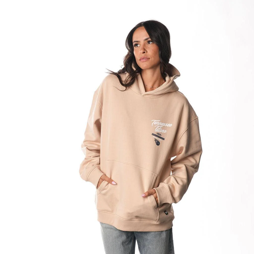 Tennessee Titans Unisex Great State Hoodie - Cream - Image 3