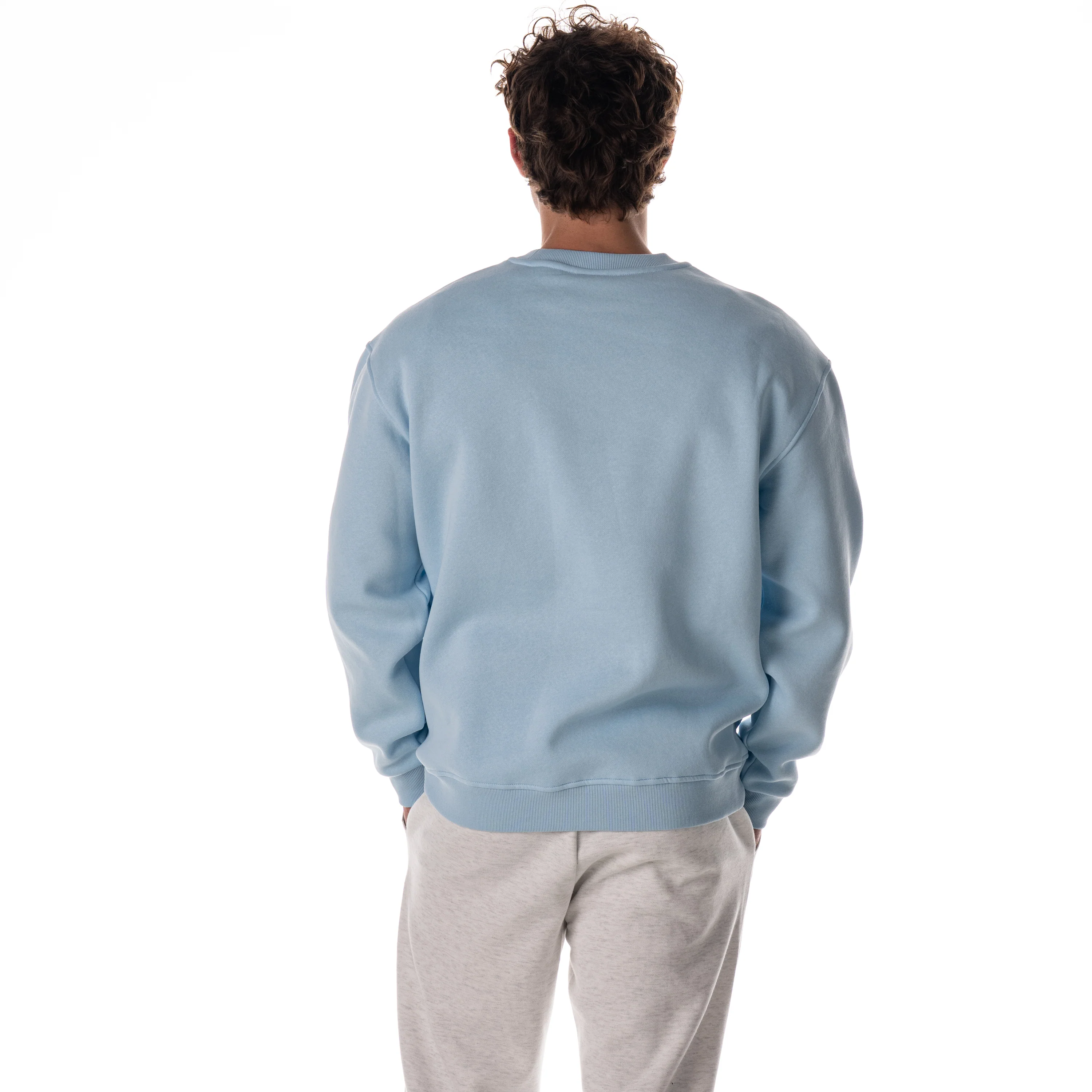 Golden State Warriors Unisex Crew Fleece - Aqua - Image 3