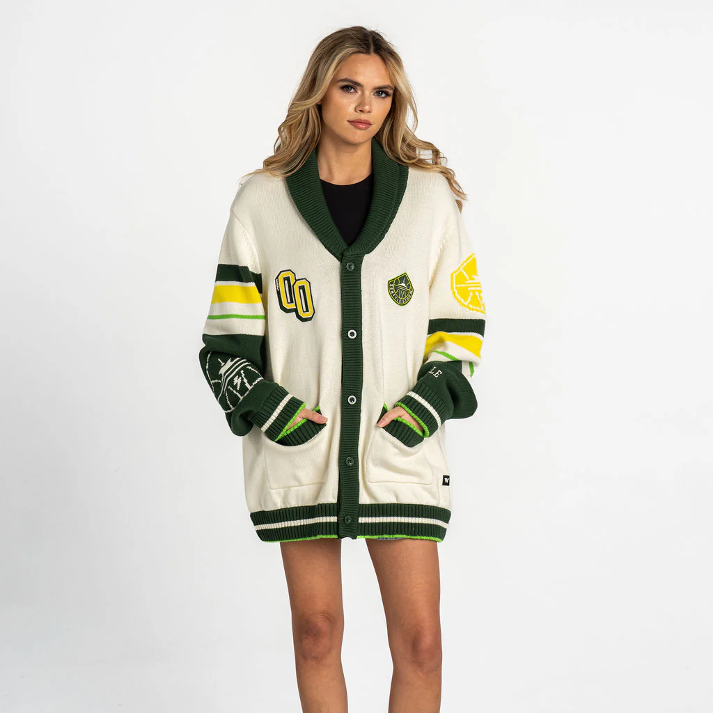 Seattle Storm Jacquard Button-Up - Cream - Image 2