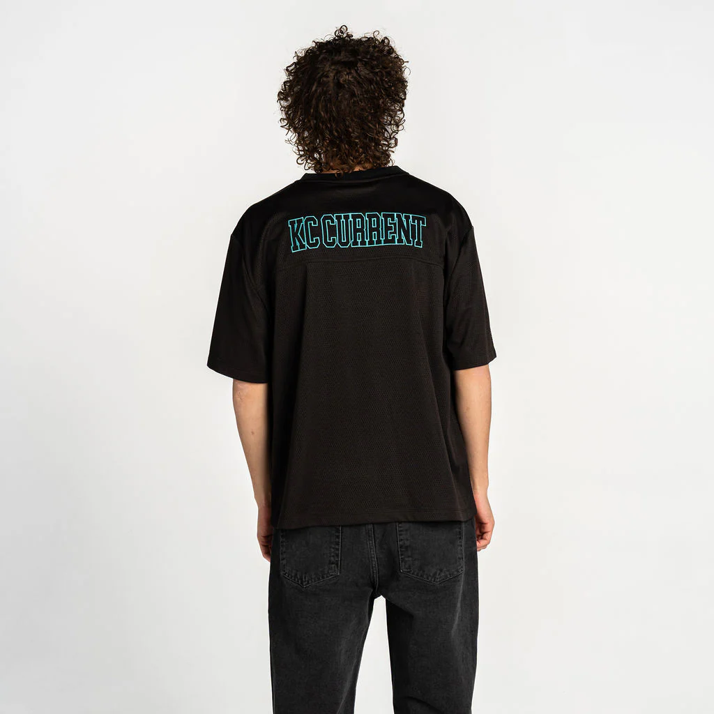Kansas City Current Unisex Mesh Jersey – Black - Image 3