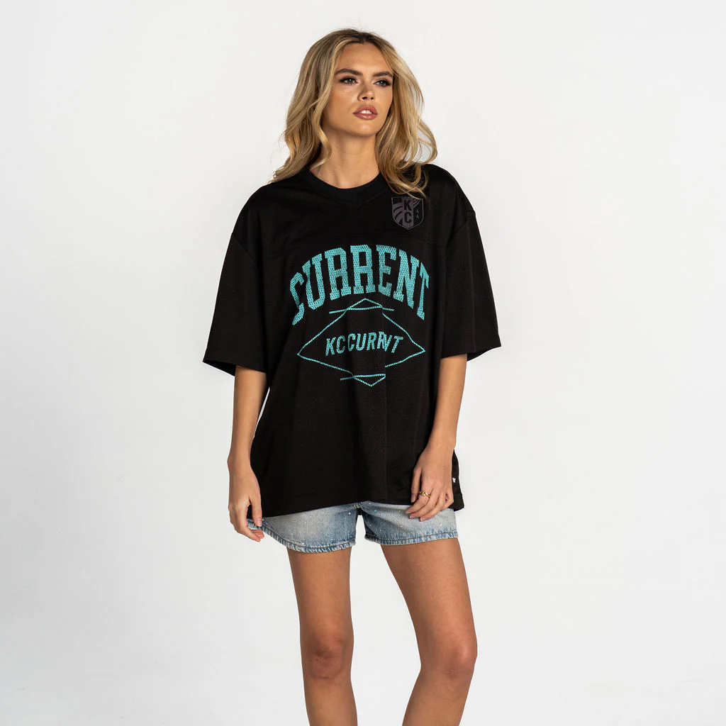 Kansas City Current Unisex Mesh Jersey – Black - Image 4