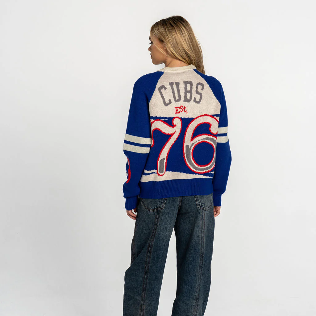 Chicago Cubs Women’s Graphic Sweater - Multi - Image 4