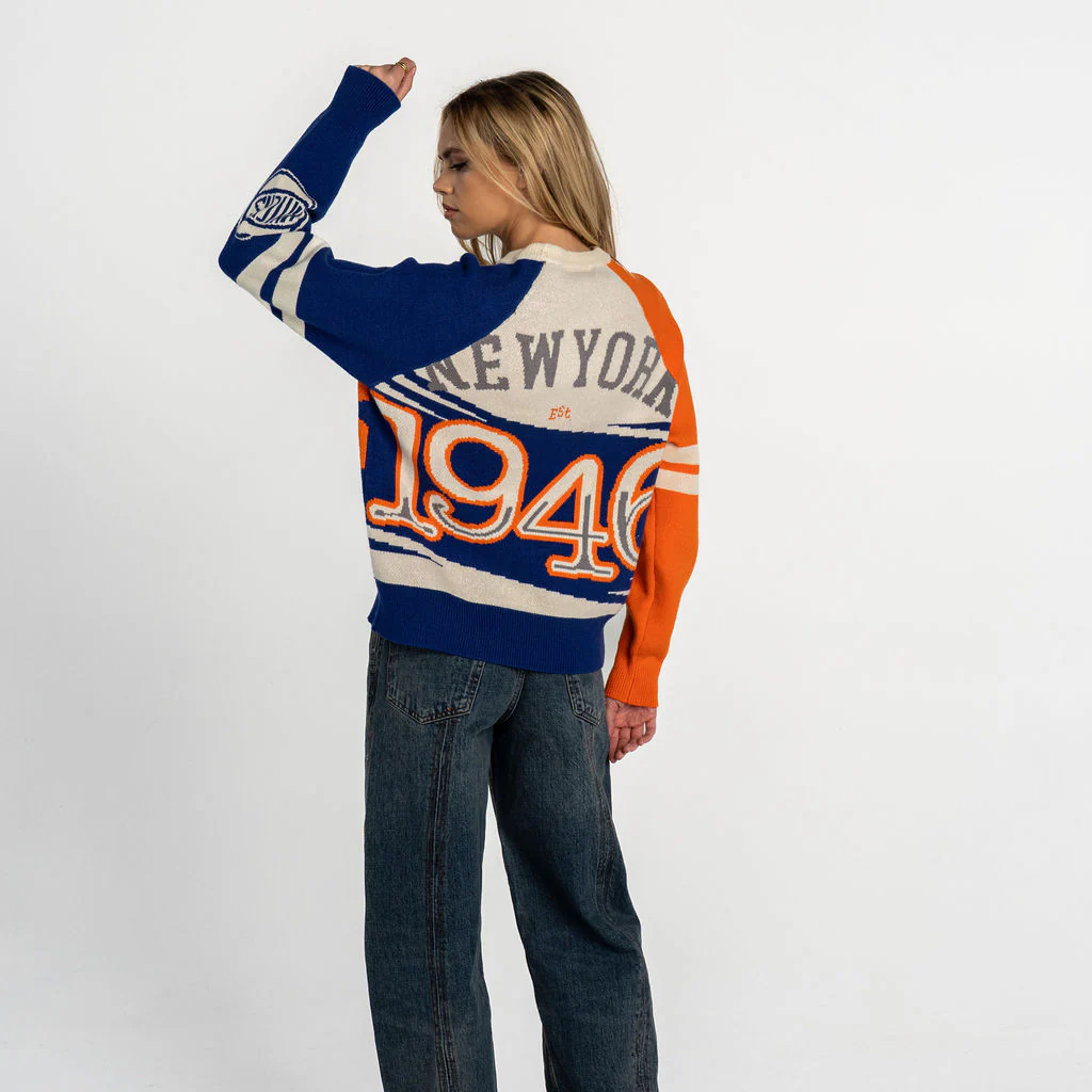 New York Knicks Women’s Graphic Sweater - Multi - Image 4