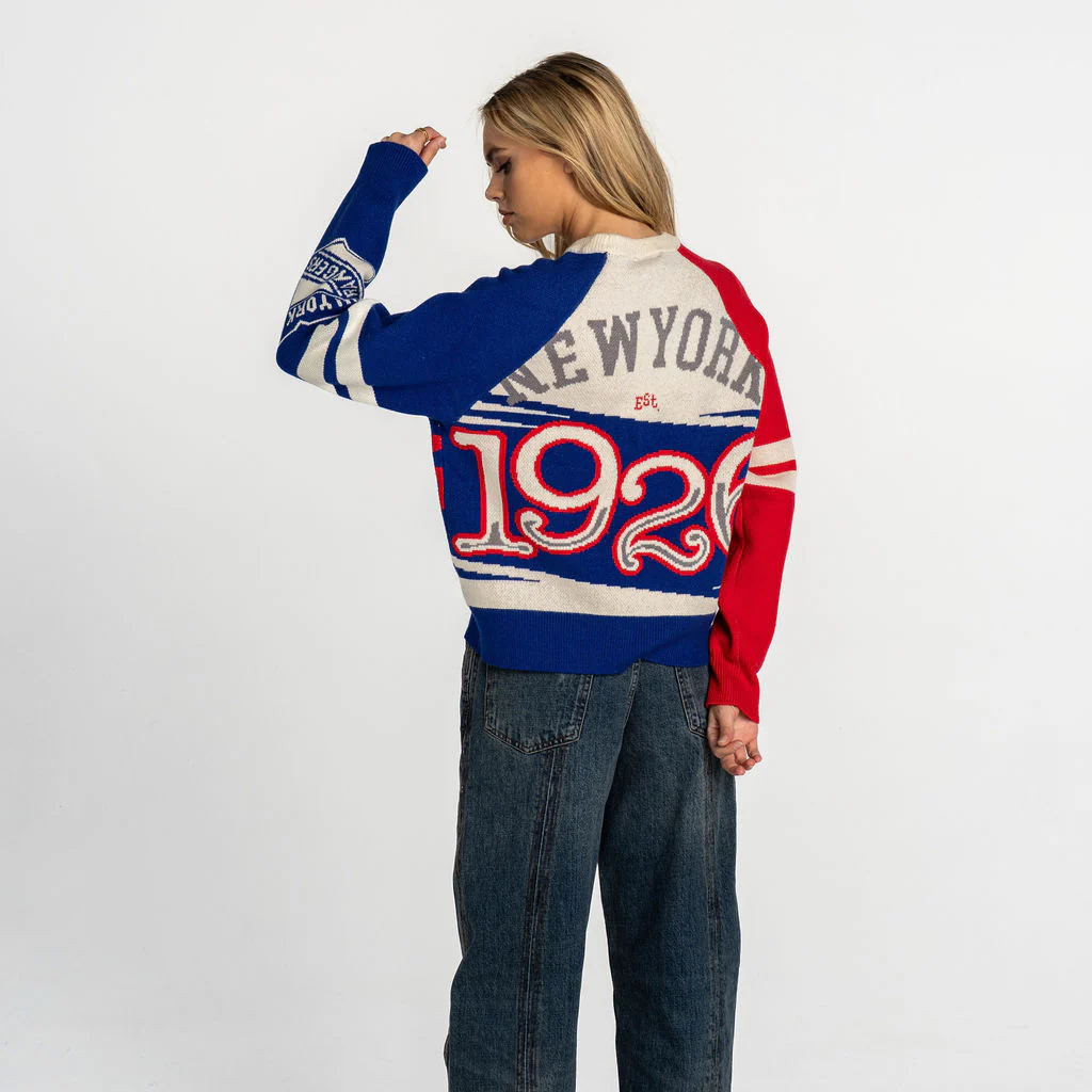 New York Rangers Women’s Graphic Sweater - Multi - Image 3
